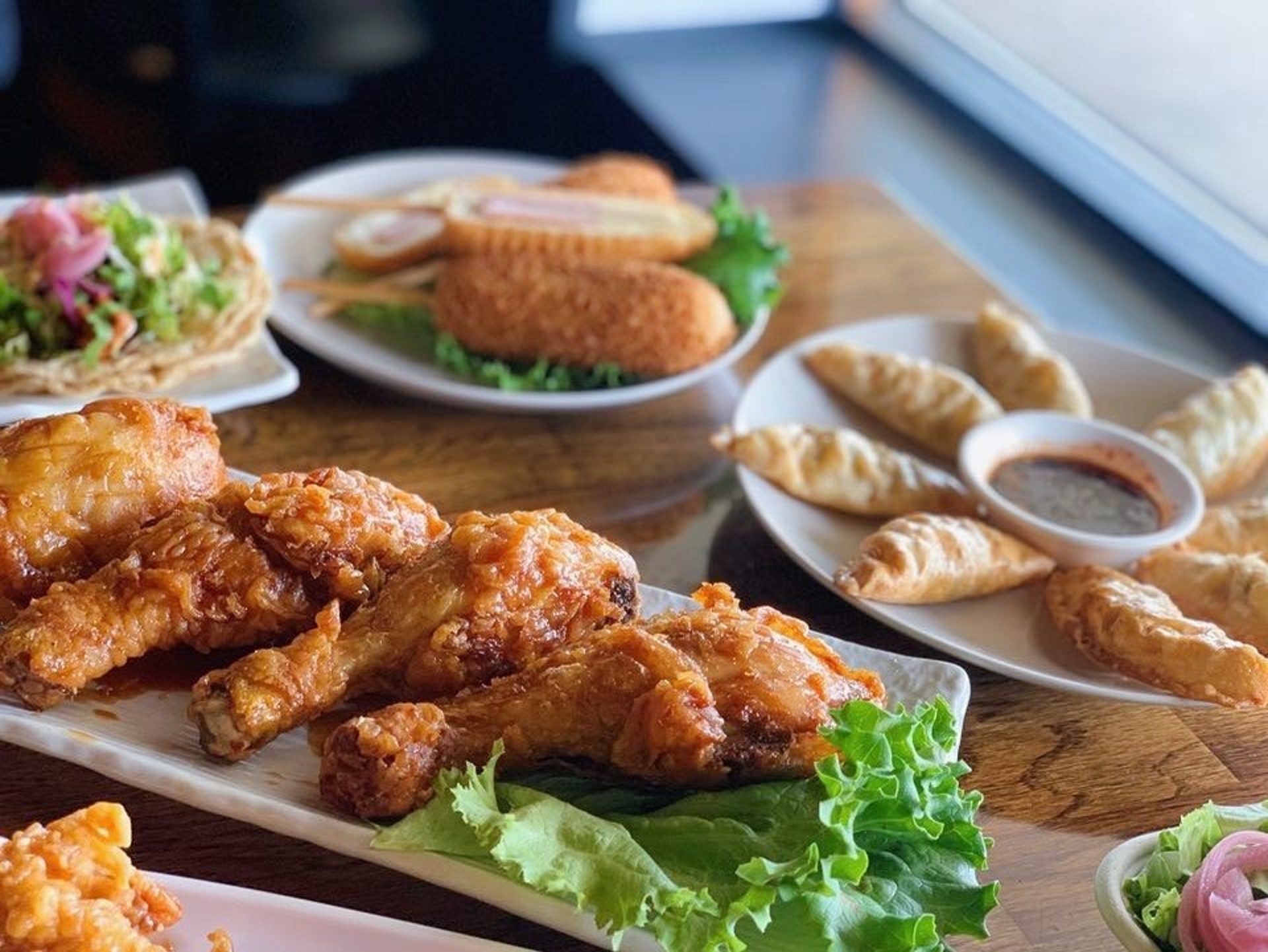 The food, up close