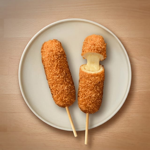 Cheese Corndog.