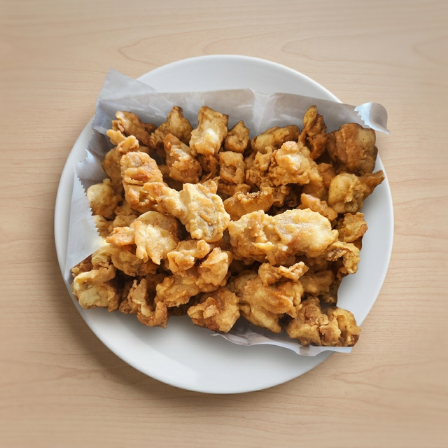 Popcorn Fried Chicken.